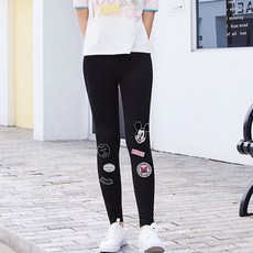 秋冬款莫代爾棉卡通印花內搭褲，親膚舒適，彈力腰圍，兒童內搭褲