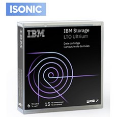 IBM LTO7 백업 테이프 바코드 라벨 포함, IBM LTO7 38L7302, 15TB
