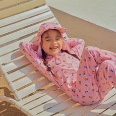 TaBLiER 幼兒連身泳衣遮陽帽組 幼兒泳衣幼兒防曬衣太空服泳衣 全身防曬衣韓國製