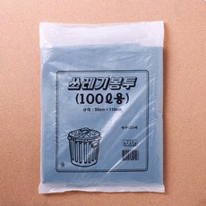 100L 쓰레기봉투 다용도 비닐봉투 검정 50매, 1