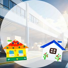 모양종이 디오메 (집) 종이공예도구 미술활동 종이접기공예 종이공예용 놀이수업 꾸미기