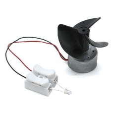 중학교 전기실험용 풍력발전 원리 모터램프세트 초등교과연계 과학교구만들기 조립diy, 2세트