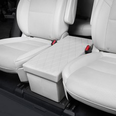 쏘렌토 보조의자 올뉴카니발 카니발 중간 중간의자 호환, 7 리샹 L9L8 시트 통로 수납함 다이아몬드 체크 [, 1개