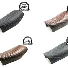 트라이엄프 T120 시트 커스텀 본네빌 교체 애벌레 튜닝, A. 개보년 CF1252 쿠션, G. 검은 혹 쿠션 Bar