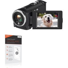 Gcasio 2.7K 비디오 카메라 캠코더 DV105와 호환되는 BoxWave 스크린 보호 필름 ClearTouch 눈부심 방지2개입 지문 방지 매트 스킨, Gcasio 2.7K Video Camera Camco, Anti-Glare