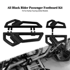 할리 투어링 FLHR 스트리트 일렉트라 글라이드 소프테일 FL 팻 보이 오토바이 운전자 조수석 마루판 전면, 01 Footboard Set C