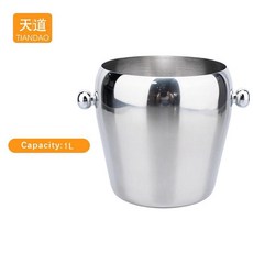 TIANDAO 304不鏽鋼冰桶, 1個, 1ml