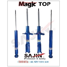 SAJIN Magic TOP 避震器 for TOYOTA ALL NEW VIOS 14-18, 1個