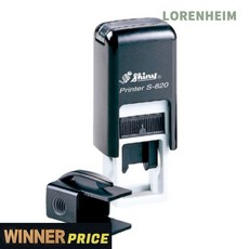 로렌하임 [소형 교육도장] 그린피앤에스 자동스탬프 S-820 12x6mm 문구도장