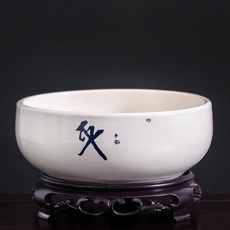 도자기 화분 심플 수선화 동전초수배 금초 전용, 세라믹, 피스 앤 트레이 친환경 포슬린
