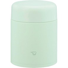 [조지루시] 보온보냉 죽통 400ml 심리스 보온도시락통 SW-LA40 선물용, 에어리그린