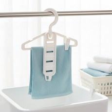옷장 집게형 모자걸이 스카프 수납 넥타이 도어행거 정리 다용도, 1개