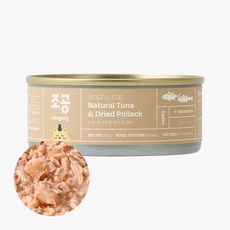 【韓國朝貢】Sophy貓用副食罐-鮪魚&明太魚乾口味 90g, 1個