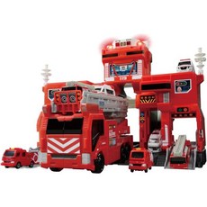 타카라토미 토미카 토미 빅 파이어 커맨드 스테이션 미니카 토이, 1개