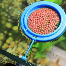 쏨숭 어항 물고기 사료 고정틀 어항사료트레이