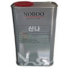 노루페인트 아크릭 우레탄페인트 신나 DR-700L 1L, 투명, 1개