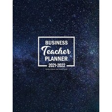Business Teacher Planner 2021-2022: Pretty Simple Planners Weekly and Monthly Cactus Academic Year -... Paperback, Independently Published