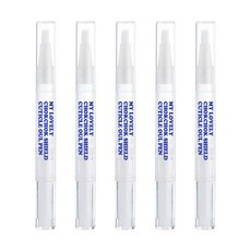 국산 촉촉 블루 큐티클 오일펜, 5개, 2.5ml