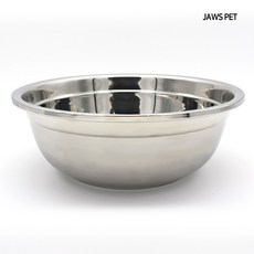 [죠스펫] 강아지식탁 고양이식기 원목식기세트 세라믹식기 애견식탁 당근식기 강아지식기, 대형식기 (스테인리스식기-대형) 대형견식기, 1개