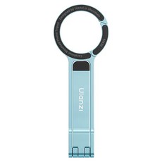 울란지 카라비너 마운트 마그네틱 스마트폰 삼각대, 1개, 민트 그린, MA30