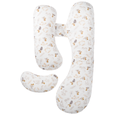 OSOB 압력 분산 고밀도 임산부 바디필로우, 브라운