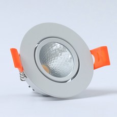원더라이팅 LED 3인치 COB 다운라이트 8W 집중형 매입등 역률 0.9, 1개, 주광색(하얀불)