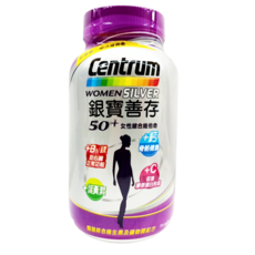 Centrum 銀寶善存50+女性綜合維他命, 290顆, 1個