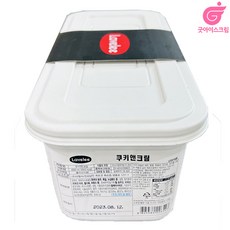 라벨리 4리터 대용량 아이스크림 [쿠앤크], 1개, 4L, 쿠키앤크림