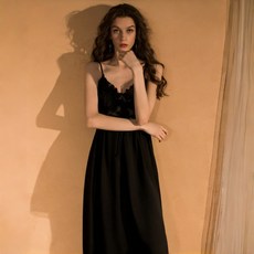 실크 가운 파자마 샤워 부드러운 잠옷 목욕 실내복 A