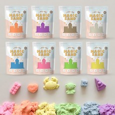 뚜뚜 매직 샌드 모래놀이, 1개, 500g, 모래색