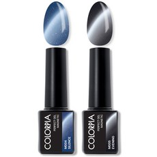 칼라피아 원스텝 퍼펙트젤 자석 젤네일 세트, 1세트, 08. 사일런스+이브닝