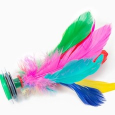 명절 전통민속놀이 제기차기 1개입(무지개)