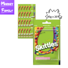 마켓패밀리 마즈 스키틀즈 샤워 (40g x 20개) 간식 유치원 어린이 집, 1개