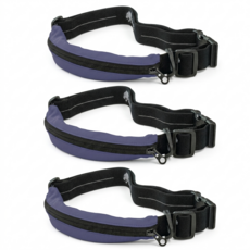 타이트엔드 tight running belt 슬림 웨이스트백, 네이비, 3개