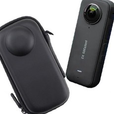 액션카메라 전용 충격방지 보관함 렌즈 보호 휴대 이동 여행 촬영장비 소형 지퍼, 1개, 상세페이지 참조