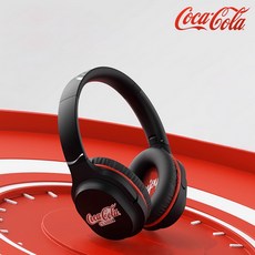 Coca-Cola 頭戴式藍牙耳機, 零度黑, T18