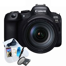 포토리뷰이벤트 캐논 EOS R6 Mark II 24-105 F4L USM KIT+액정보호필름+융+청소도구+리더기+렌즈 클리닝펜+ MCUV 필터/WJK