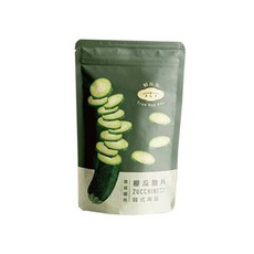 初瓜瓜 健康零食, 1個, 【整袋】韓式海苔-櫛瓜脆片60g, 60g
