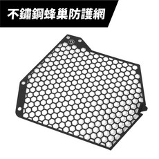 Xilla 導風水箱罩 水箱護罩 護網 適用於勁戰六代 勁戰七代 FORCE2.0 AUGUR 水冷BWS, 1個, 不鏽鋼蜂巢防護網 黑色砂紋頂級烤漆 ,BWS水冷