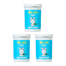 덴티조이 어린이 구강유산균 청포도맛, 3개, 90정