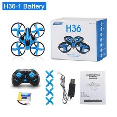 H36 미니 드론 6 축 헤드리스 FPV 드론 포켓 원격 제어 헬리콥터 비행기 RC Dron Quadcopter 장난감 를위한 크리스마스 선물, 1)blue, 1개
