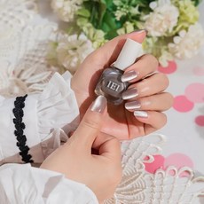 IEI 水性可剝貓眼指甲油 流光奶茶棕WE05 (台灣製造), 1個