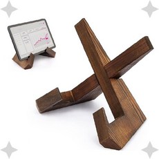 책상 위 독서 받침 각도 조절 가능 나무 소재 전자 기기 거치 스탠드 학습 보조, 상세페이지 참조