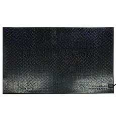 축사 발열매트 고무 내구성 동물용 전기장판 양식장 방수 난방판 보온, 1개, 55x100, 스텐 가열판 55x100