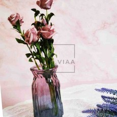 엠비아샵1 북유럽 크리스탈 화병 레드그레이 이쁜화병