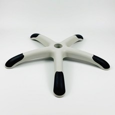 바퀴 의자 다리교체 사무용 체어 나일론 회전발 액세서리, 1개, 28cm+중력 브레이크 바퀴 5개