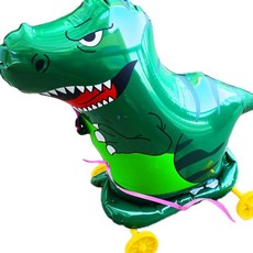 풍선나라 끌고다니는 산책풍선 공룡, 1개, 상세페이지 참조