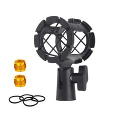 마이크 충격 마운트 스탠드 진동 방지 거치대 클램프 콘덴서 범용