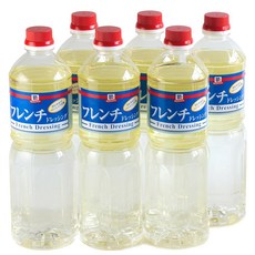 유키 MC 프렌치 드레싱 5.3단위온스 150ml, 950ml 6개