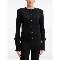 시모나코르셀리니 버튼 장식 가디건